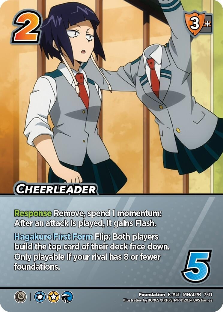 Image for Cheerleader (Alternate Art) (UniVersus: My Hero Academia: Girl Power) (7/11) - UniVersus