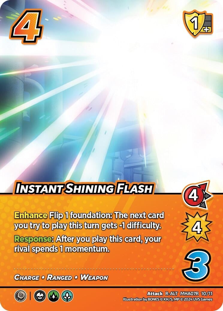 Image for Instant Shining Flash (Alternate Art) (UniVersus: My Hero Academia: Girl Power) (10/11) - UniVersus
