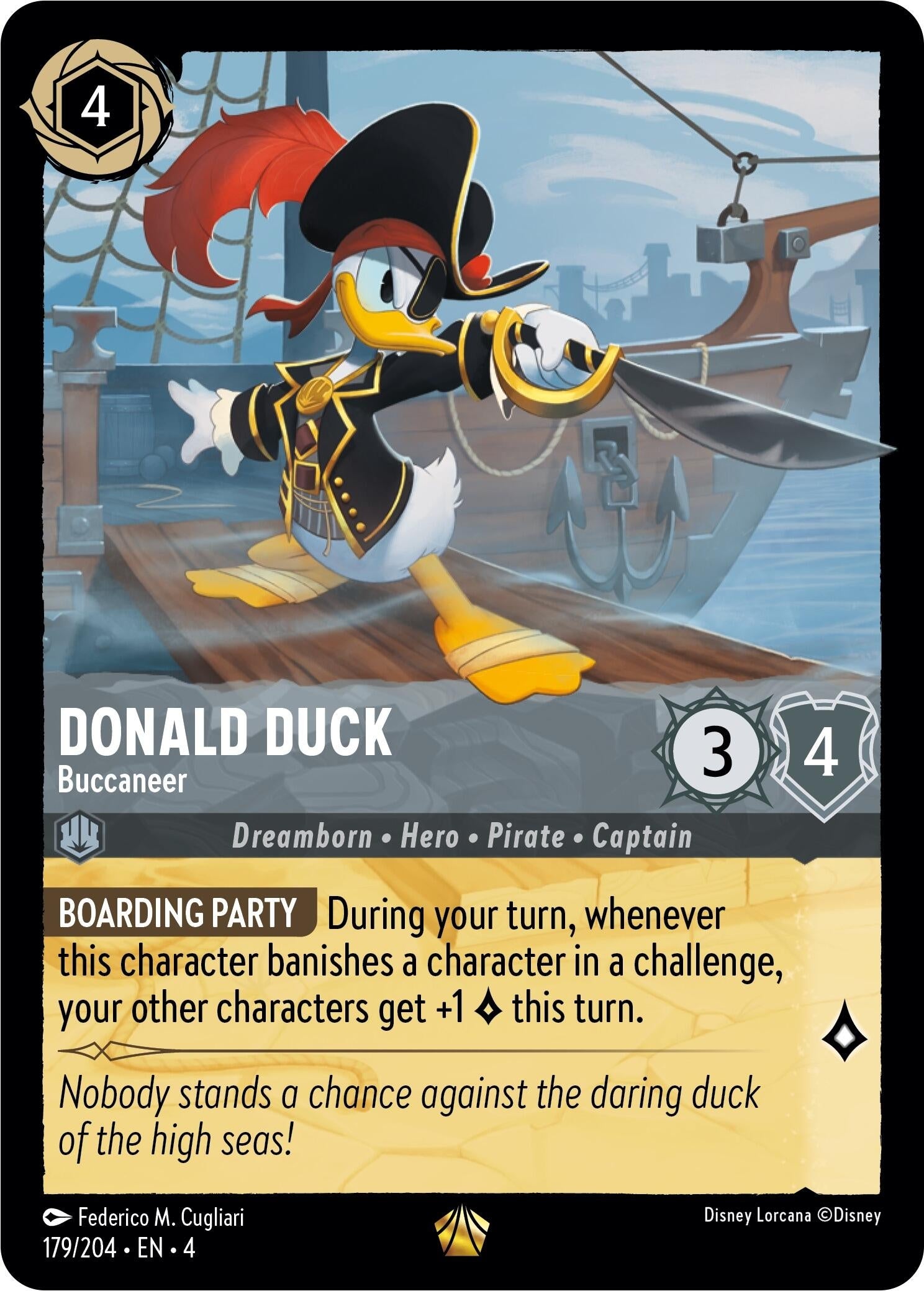 Image for Donald Duck - Buccaneer (4) (179)