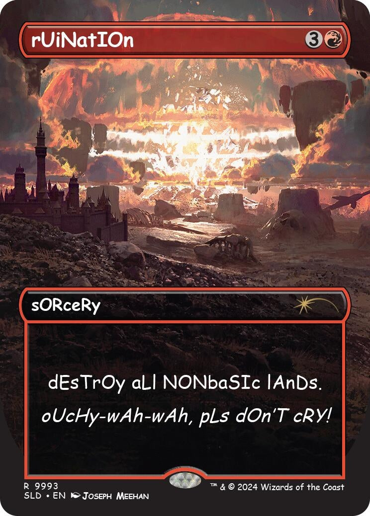 Image for rUiNatIOn (Secret Lair Drop Series) (9993) - Magic: The Gathering