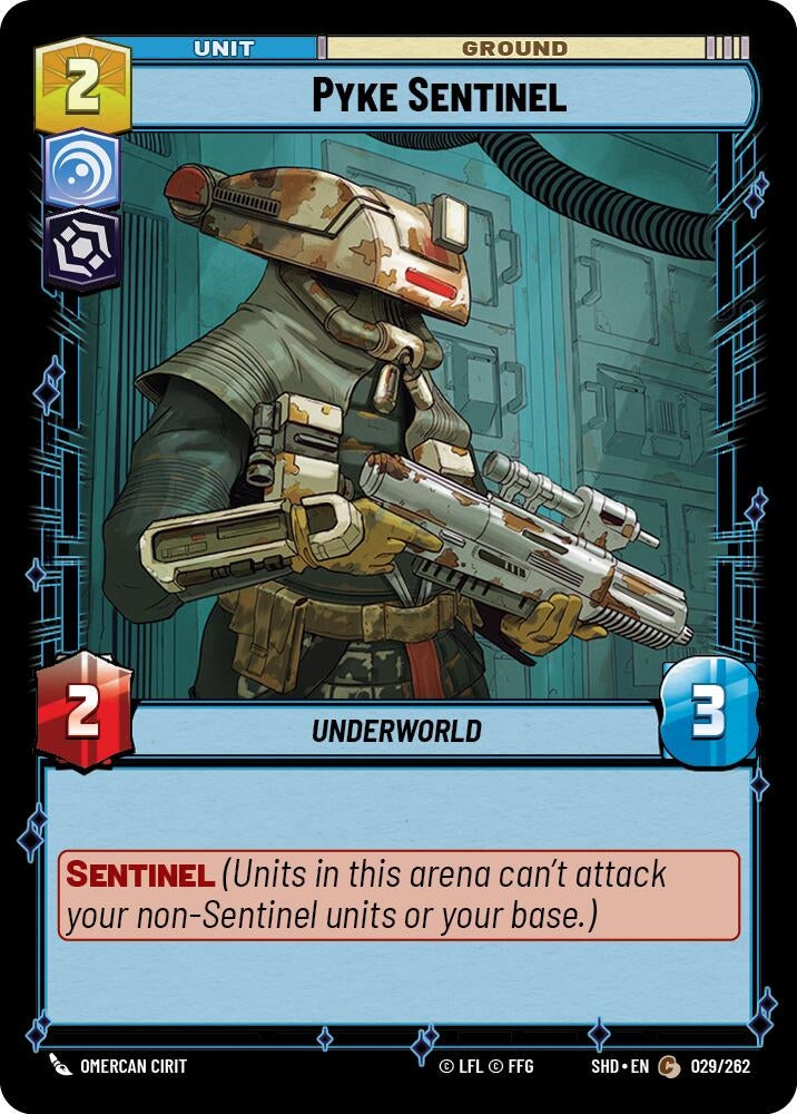 Image for Pyke Sentinel (Shadows of the Galaxy) (029/262) - Star Wars: Unlimited