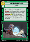 Image for Timely Intervention (Shadows of the Galaxy) (129/262) - Star Wars: Unlimited