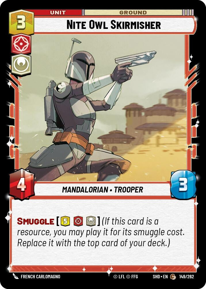Image for Nite Owl Skirmisher (Shadows of the Galaxy) (149/262) - Star Wars: Unlimited