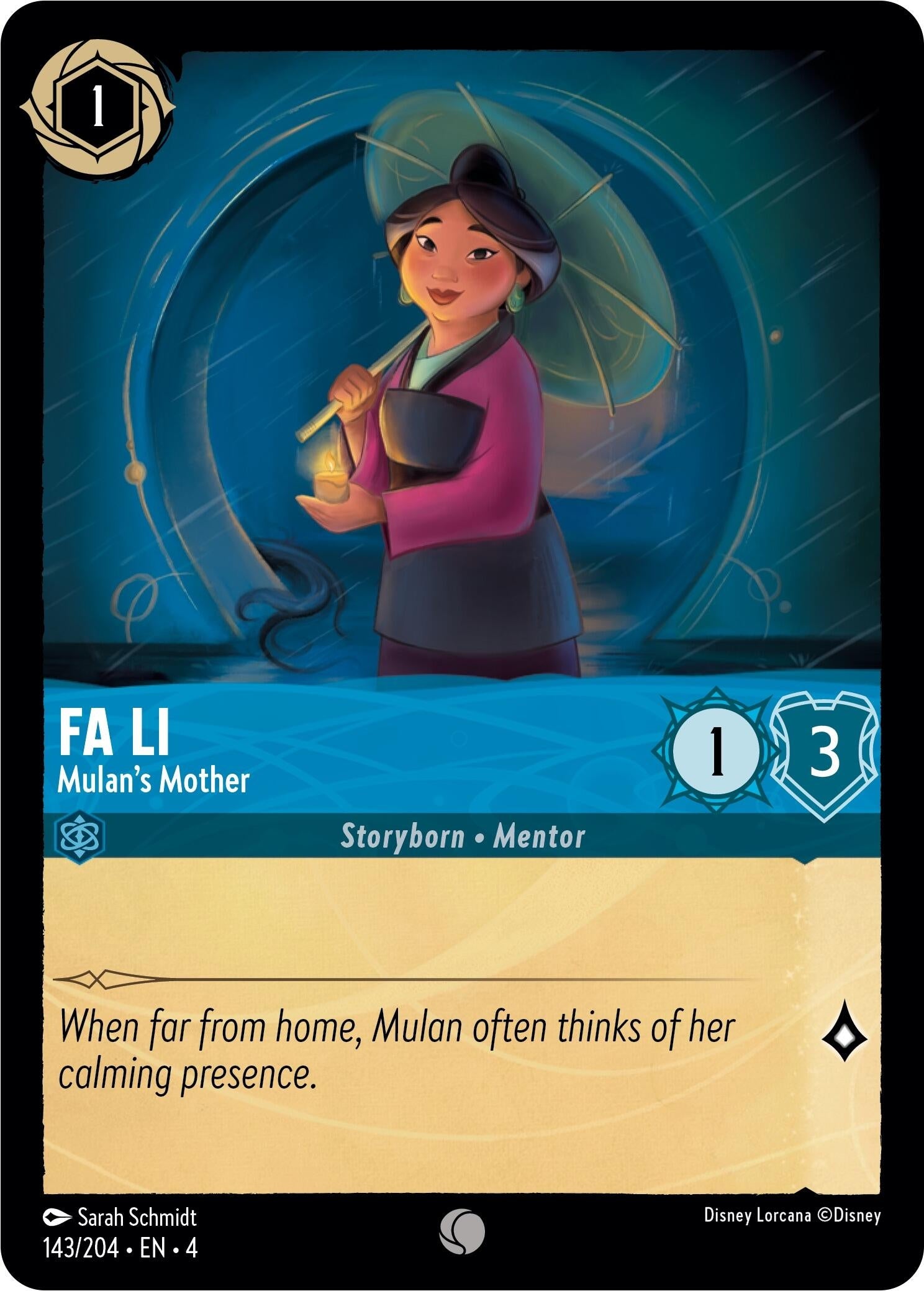 Image for Fa Li - Mulan's Mother (4) (143)