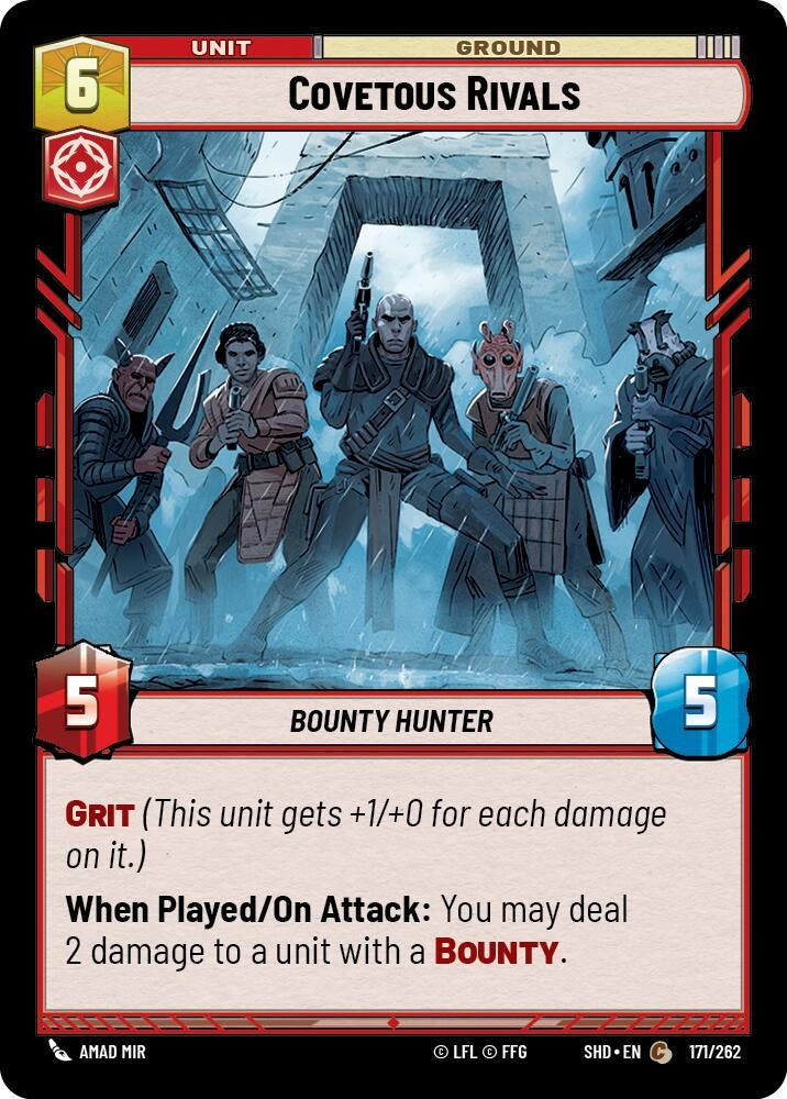 Image for Covetous Rivals (Shadows of the Galaxy) (171/262) - Star Wars: Unlimited