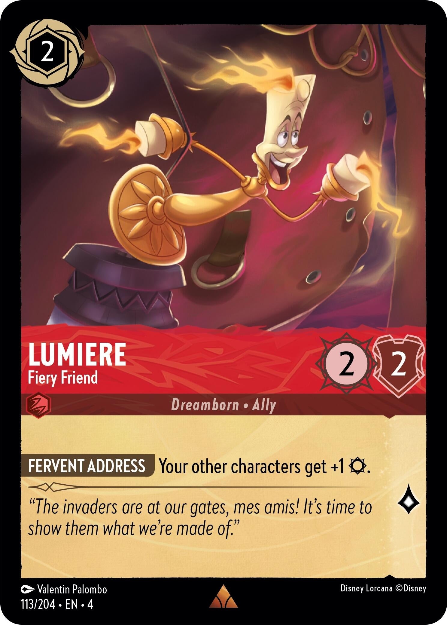 Image for Lumiere - Fiery Friend (4) (113)