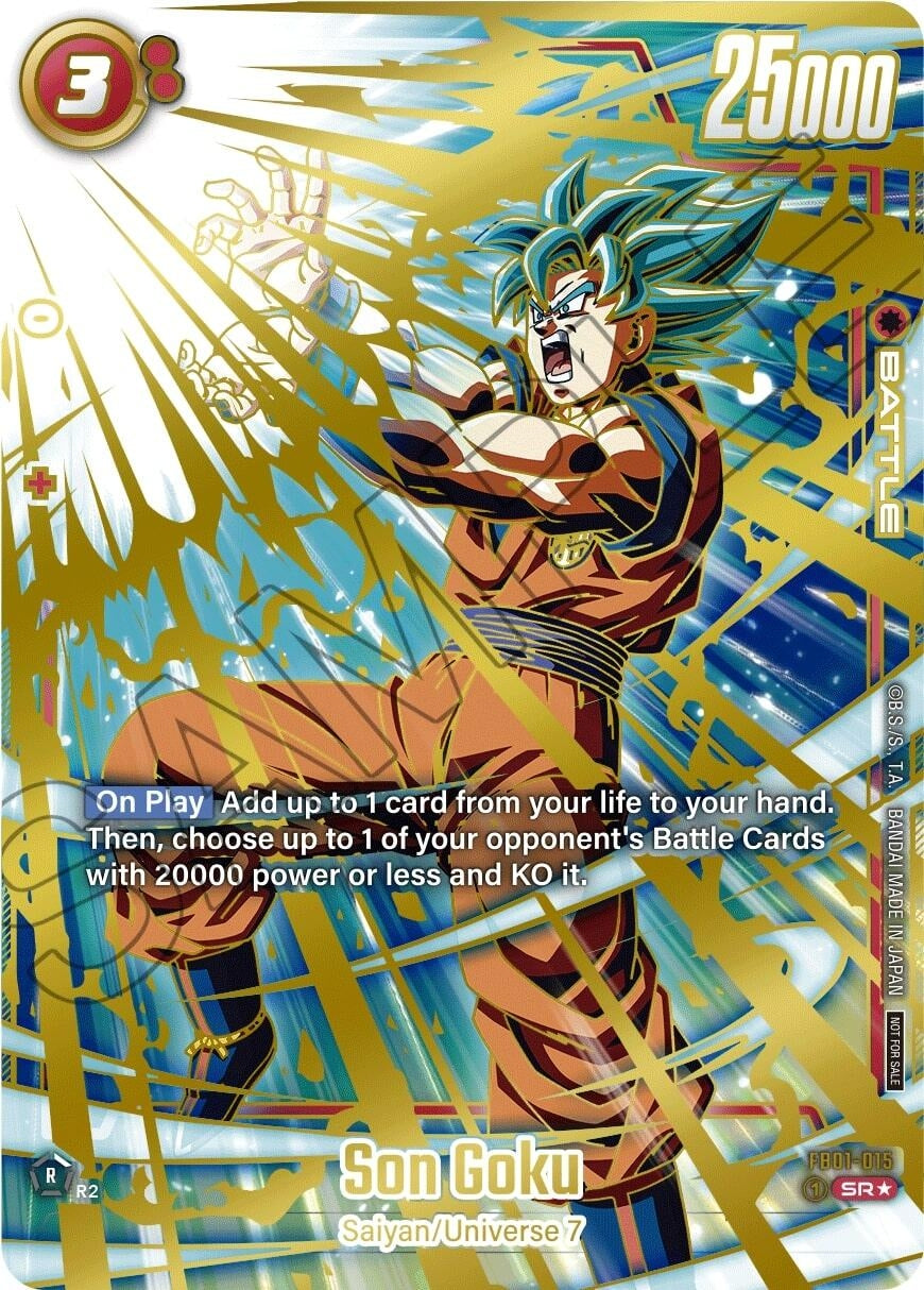 Image for Son Goku - FB01-015 (Championship 2024-2025 Regionals) (Tournament and Championship Promos) (FB01-015) - Dragon Ball Super: Fusion World