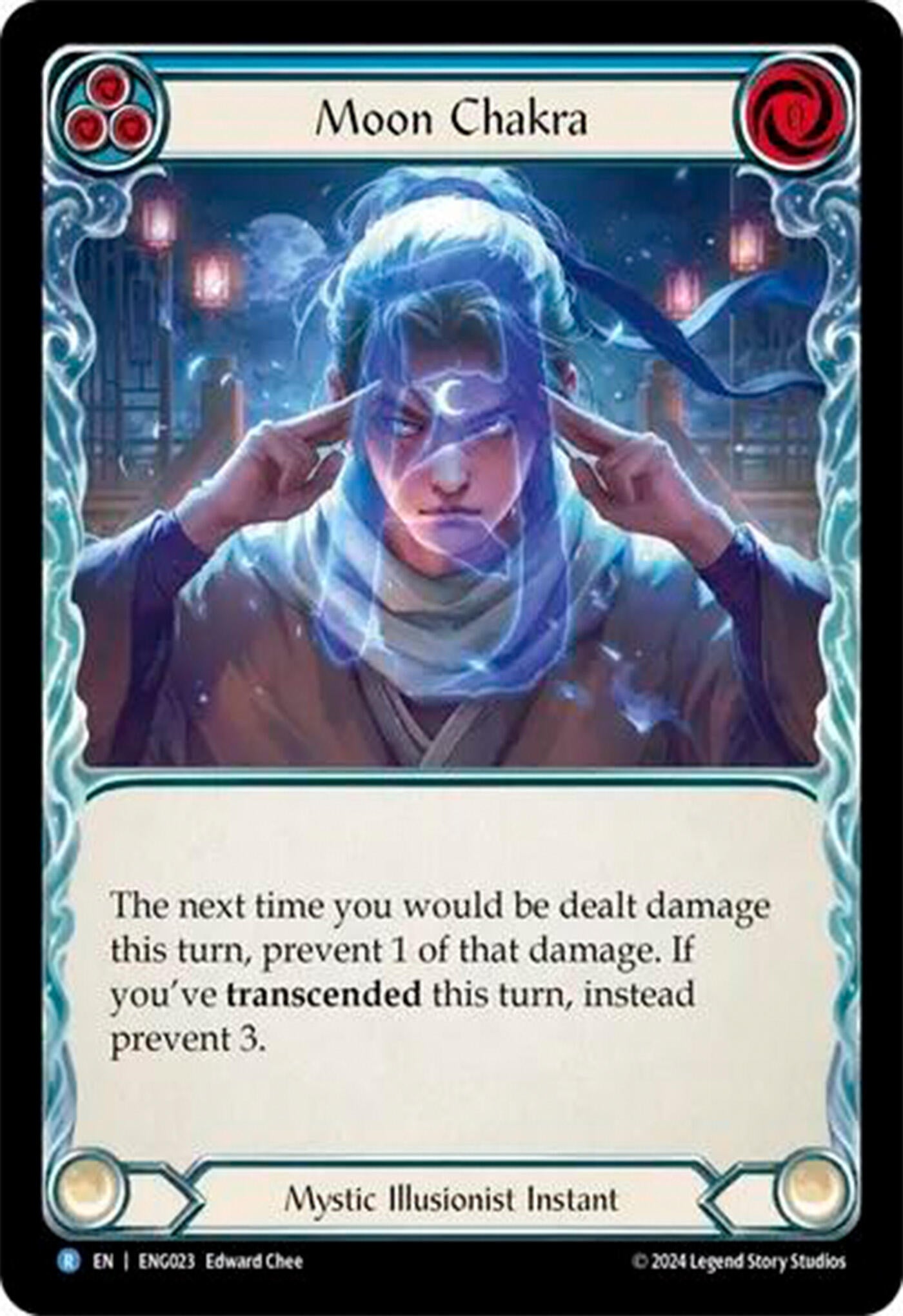 Image for Moon Chakra (Blitz Deck: Part the Mistveil - Enigma) (ENG023) - Flesh and Blood TCG