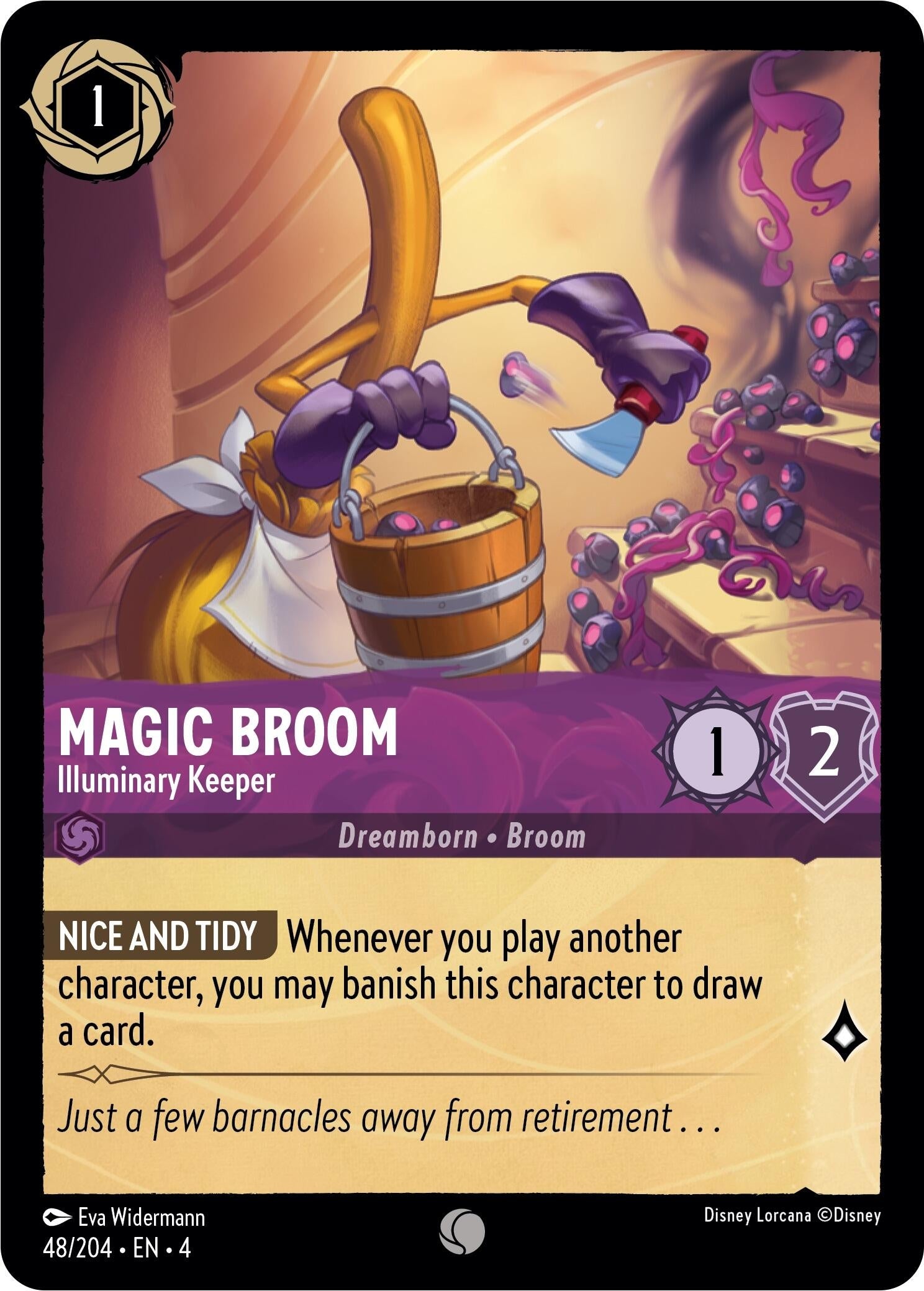 Image for Magic Broom - Illuminary Keeper (4) (48)