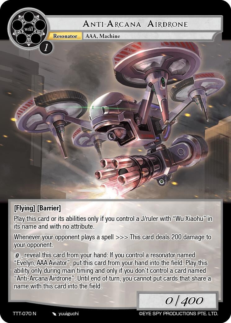 Image for Anti-Arcana Airdrone (Thoth of the Trinity) (TTT-070 N) - Force of Will