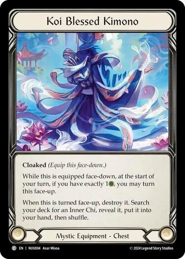 Image for Koi Blessed Kimono (Blitz Deck: Part the Mistveil - Nuu) (NUU004) - Flesh and Blood TCG