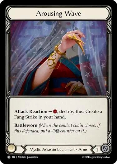Image for Arousing Wave (Blitz Deck: Part the Mistveil - Nuu) (NUU005) - Flesh and Blood TCG