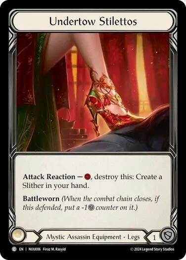 Image for Undertow Stilettos (Blitz Deck: Part the Mistveil - Nuu) (NUU006) - Flesh and Blood TCG
