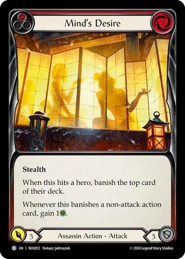 Image for Mind's Desire (Red) (Blitz Deck: Part the Mistveil - Nuu) (NUU012) - Flesh and Blood TCG