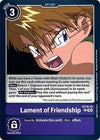 Image for Lament of Friendship (Demo Deck Exclusive) (ST-16) (ST16-15 U) - Digimon Card Game