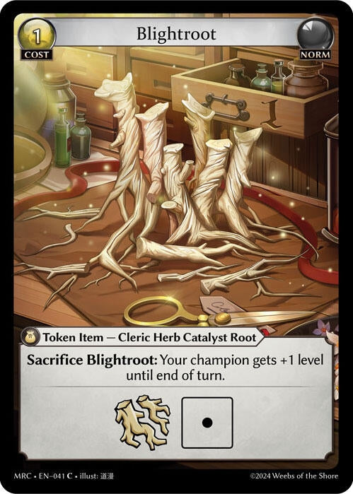 Image for Blightroot (Mercurial Heart) (041) - Grand Archive TCG