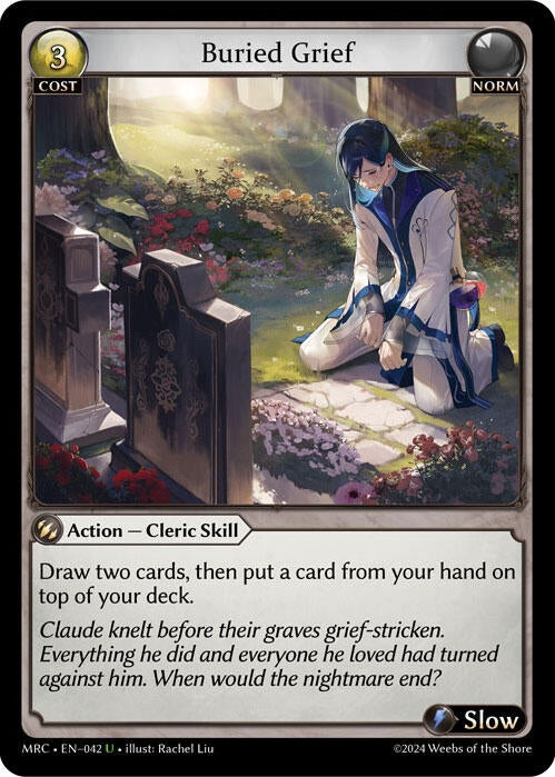 Image for Buried Grief (Mercurial Heart) (042) - Grand Archive TCG