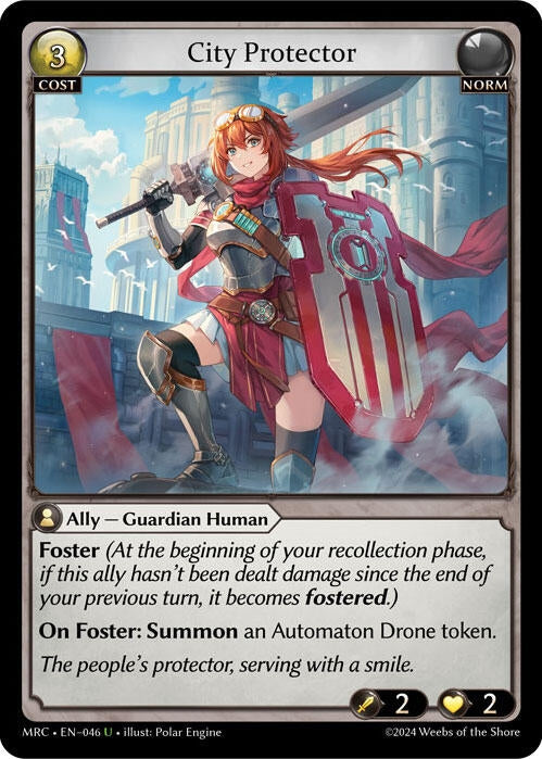 Image for City Protector (Mercurial Heart) (046) - Grand Archive TCG