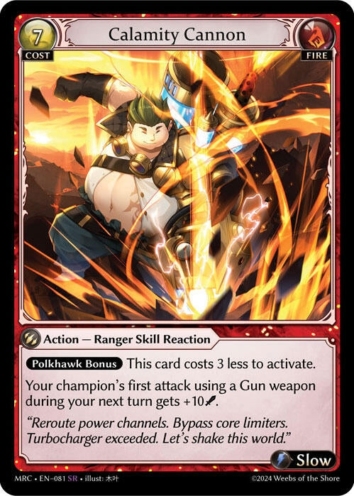 Image for Calamity Cannon (Mercurial Heart) (081) - Grand Archive TCG