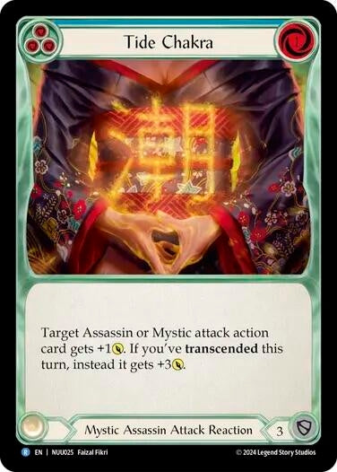 Image for Tide Chakra (Blitz Deck: Part the Mistveil - Nuu) (NUU025) - Flesh and Blood TCG