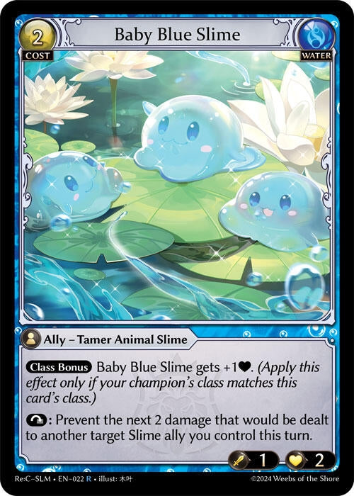 Image for Baby Blue Slime (Silvie Re:Collection, Slime Sovereign) (022) - Grand Archive TCG