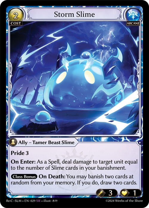 Image for Storm Slime (Silvie Re:Collection, Slime Sovereign) (029) - Grand Archive TCG