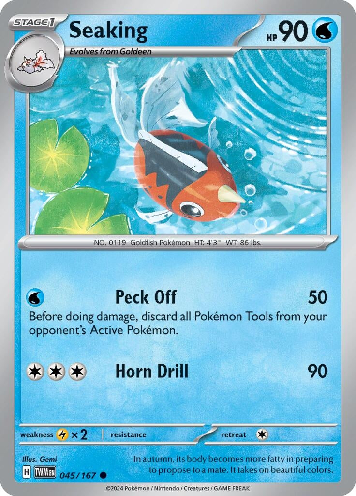 Image for Seaking (SV06: Twilight Masquerade) (045/167) - Pokemon