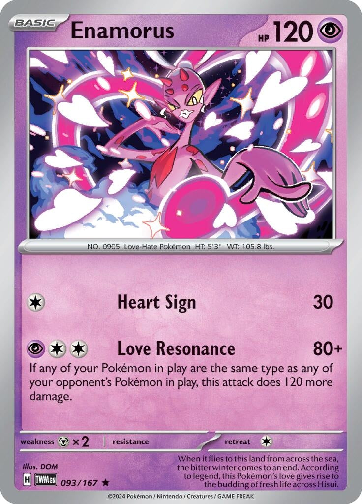Image for Enamorus (SV06: Twilight Masquerade) (093/167) - Pokemon