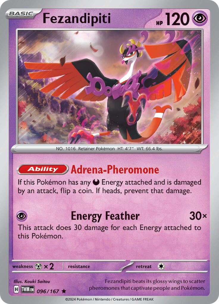 Image for Fezandipiti (SV06: Twilight Masquerade) (096/167) - Pokemon
