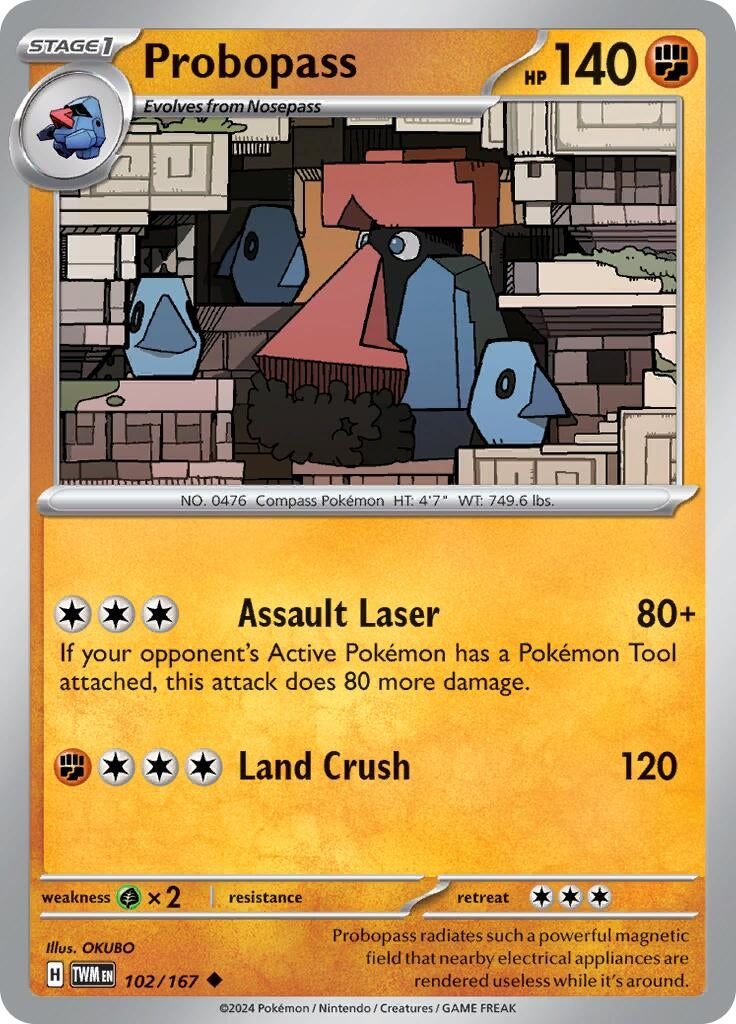 Image for Probopass (SV06: Twilight Masquerade) (102/167) - Pokemon