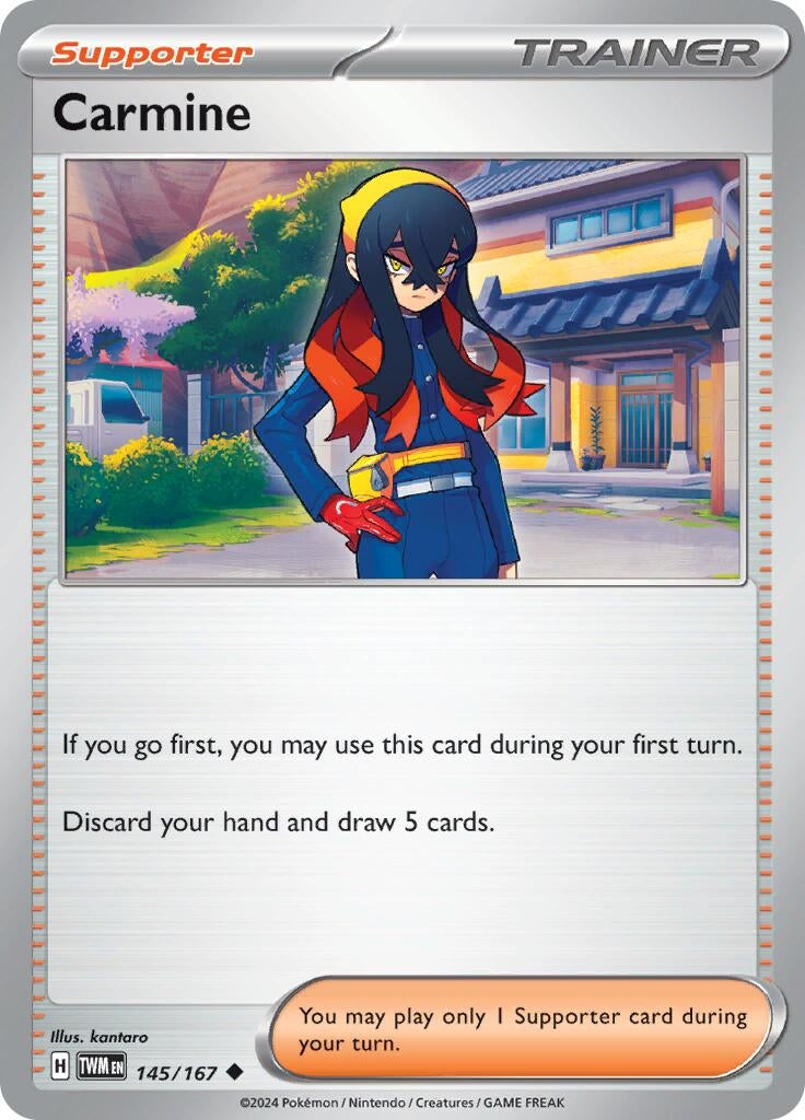 Image for Carmine (SV06: Twilight Masquerade) (145/167) - Pokemon