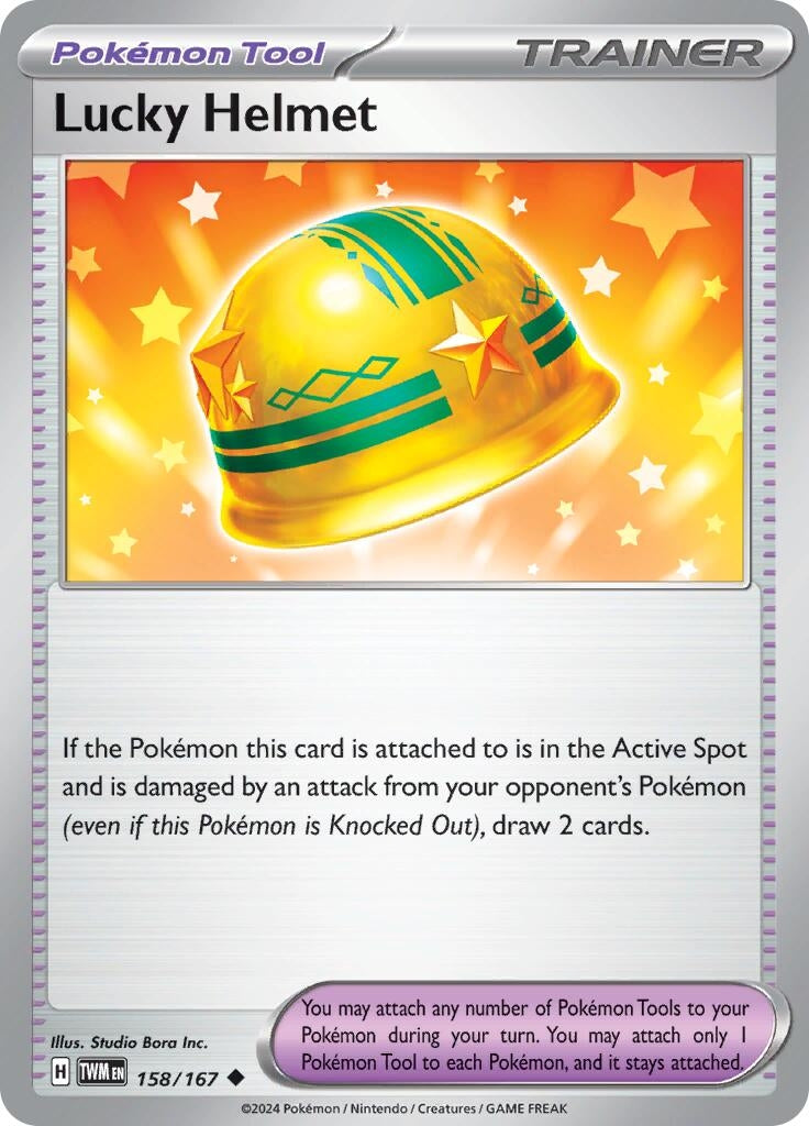 Image for Lucky Helmet (SV06: Twilight Masquerade) (158/167) - Pokemon