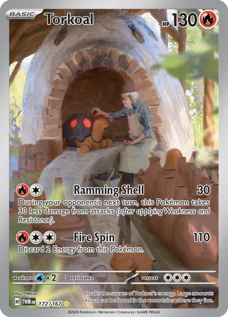 Image for Torkoal (SV06: Twilight Masquerade) (172/167) - Pokemon