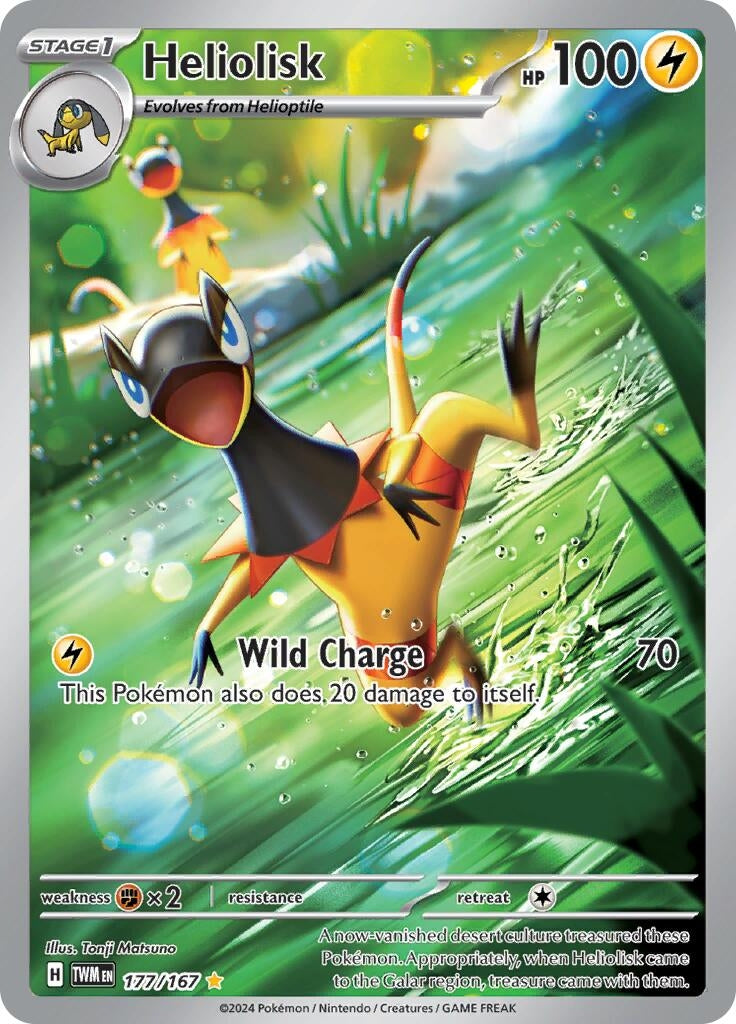 Image for Heliolisk (SV06: Twilight Masquerade) (177/167) - Pokemon
