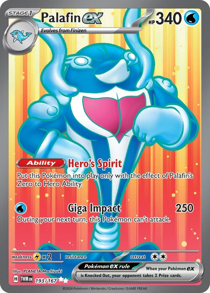 Image for Palafin ex (SV06: Twilight Masquerade) (193/167) - Pokemon