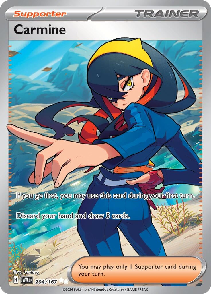Image for Carmine (SV06: Twilight Masquerade) (204/167) - Pokemon