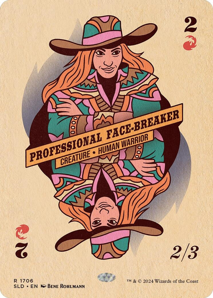 Image for Professional Face-Breaker (Secret Lair Drop Series) (1706) - Magic: The Gathering