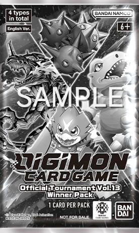 Image for Official Tournament Vol.13 Winner Pack - Digimon Card Game