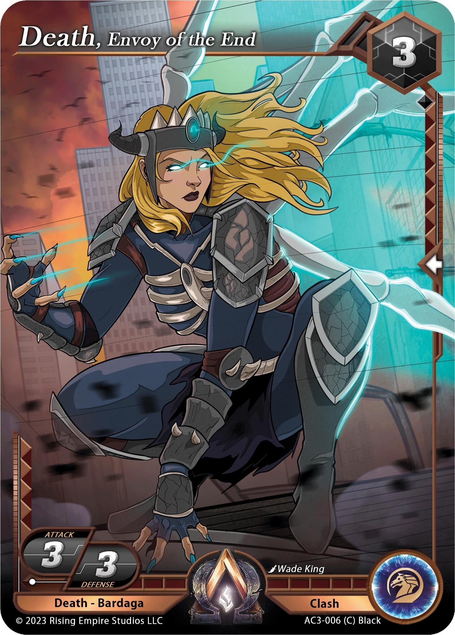 Image for Death, Envoy of the End (Unrivaled) (AC3-006) - Alpha Clash