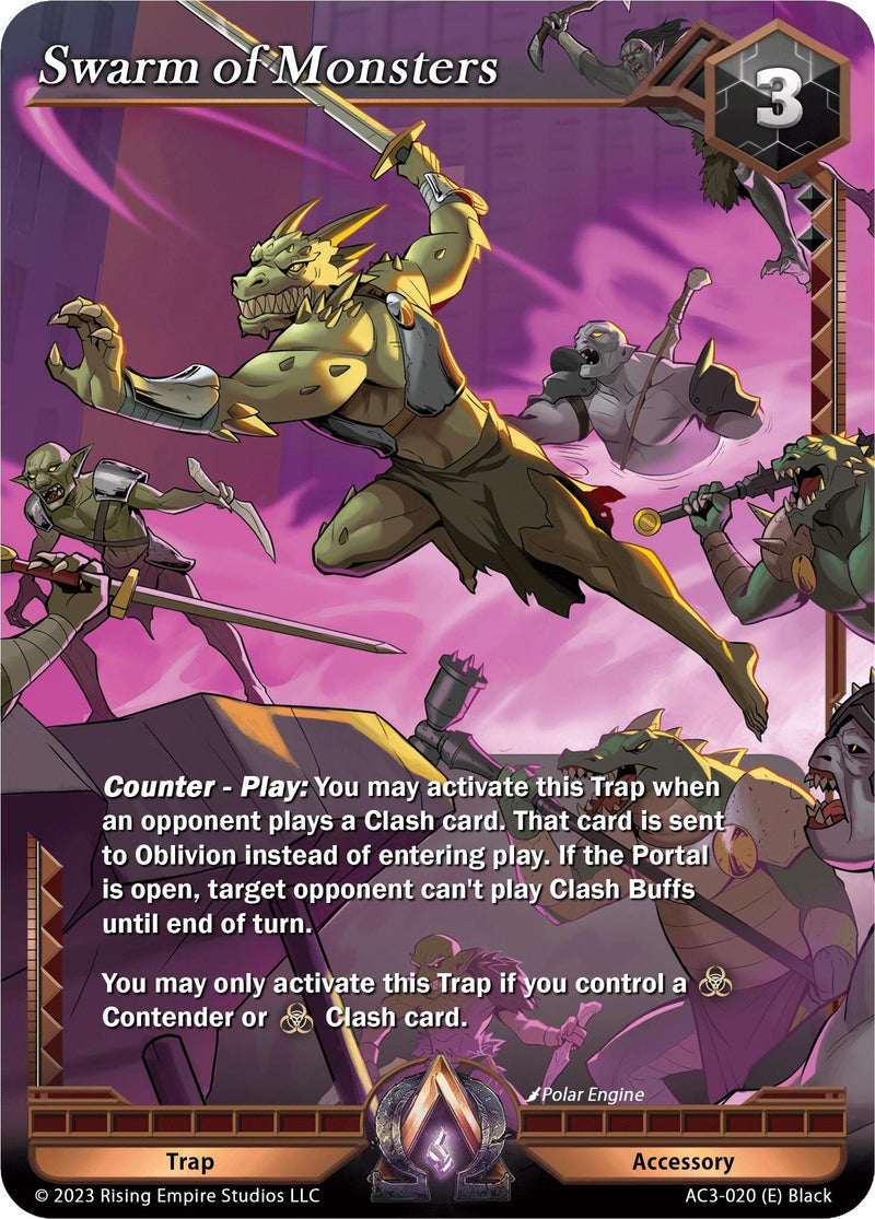 Image for Swarm of Monsters (Unrivaled) (AC3-020) - Alpha Clash