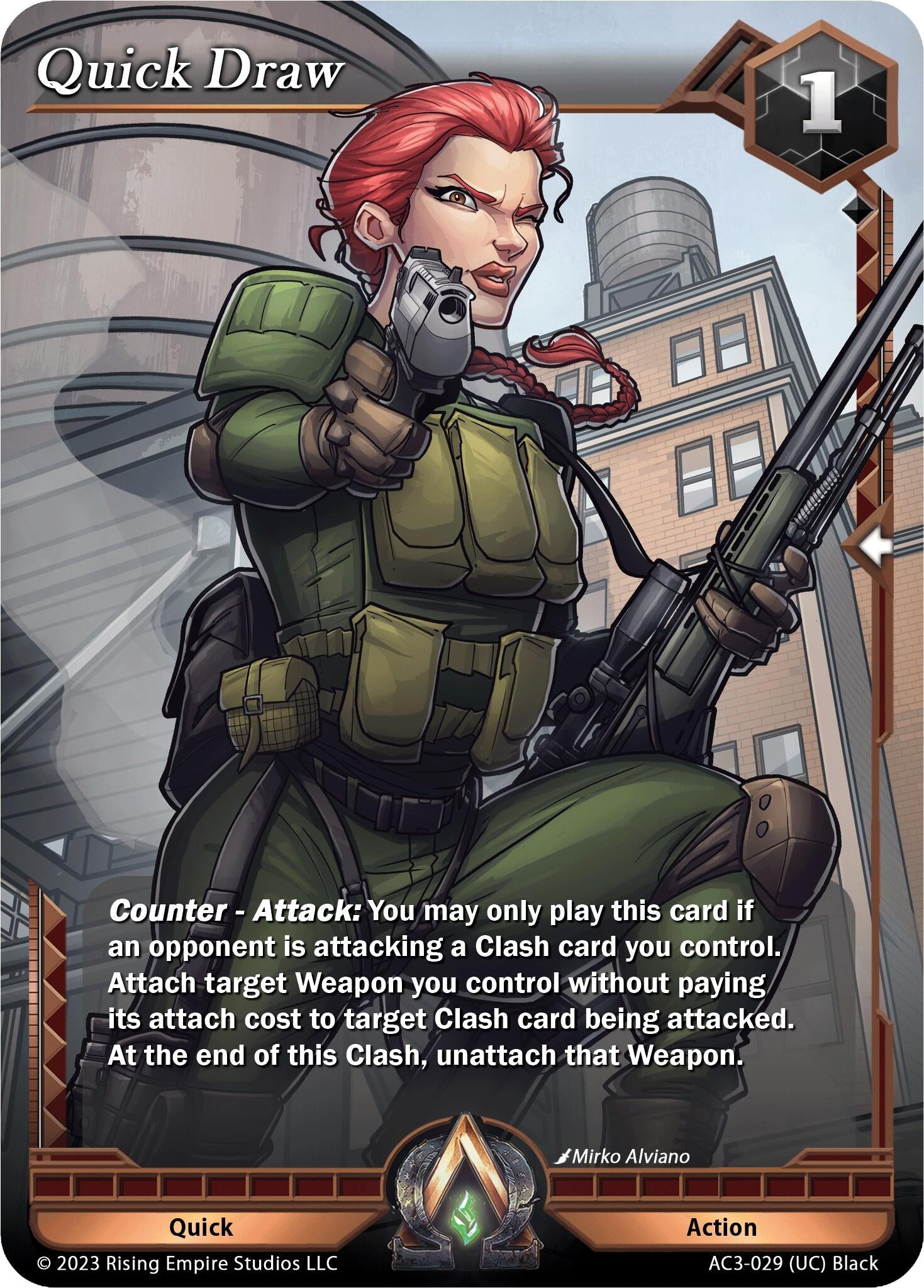 Image for Quick Draw (Unrivaled) (AC3-029) - Alpha Clash