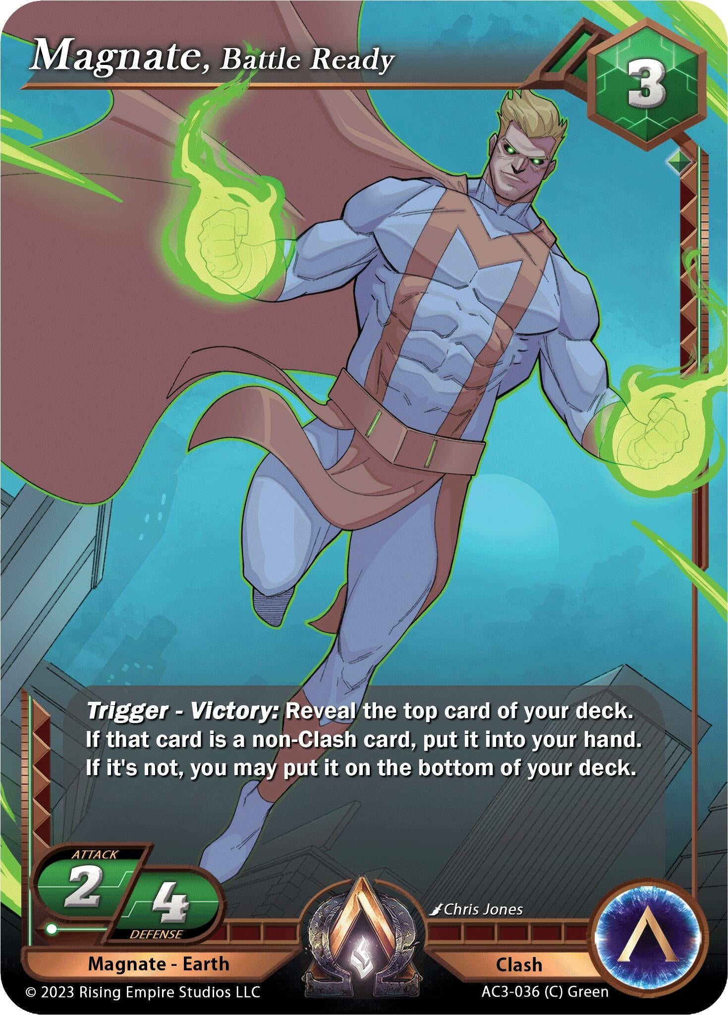 Image for Magnate, Battle Ready (Unrivaled) (AC3-036) - Alpha Clash