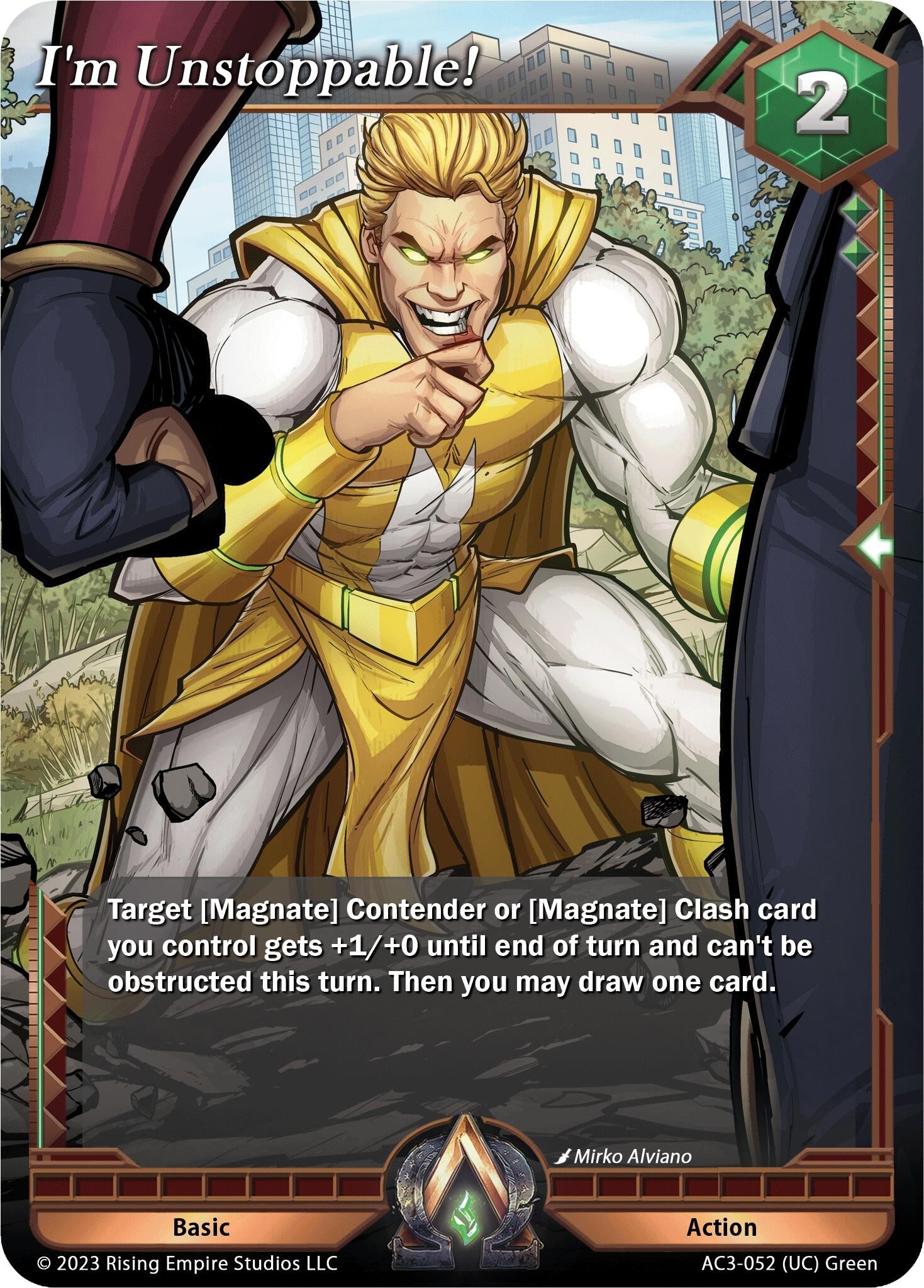 Image for I'm Unstoppable! (Unrivaled) (AC3-052) - Alpha Clash