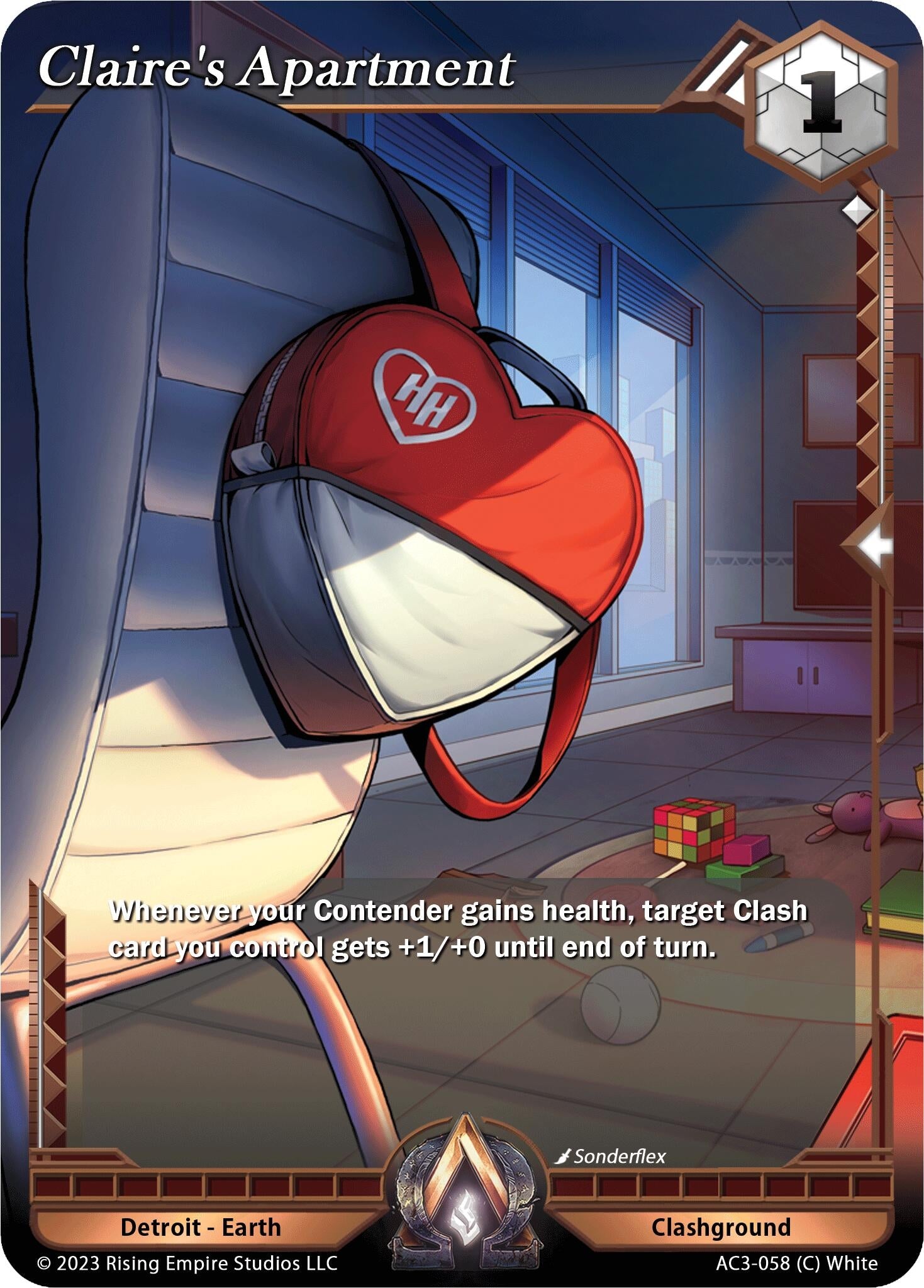 Image for Claire's Apartment (Unrivaled) (AC3-058) - Alpha Clash