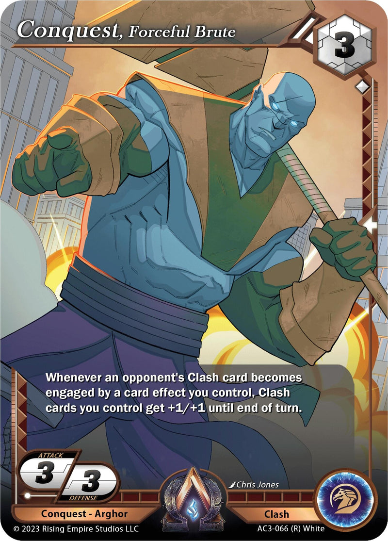Image for Conquest, Forceful Brute (Unrivaled) (AC3-066) - Alpha Clash