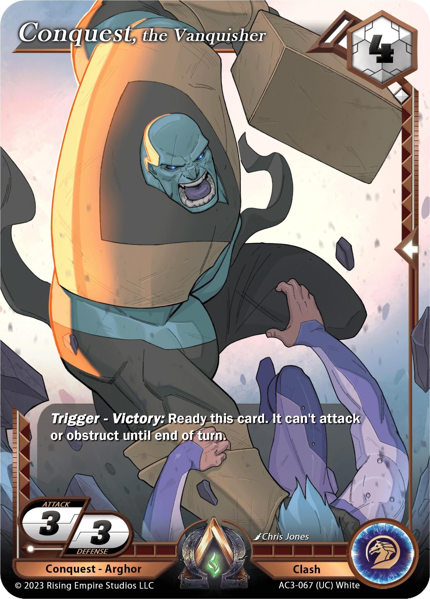 Image for Conquest, the Vanquisher (Unrivaled) (AC3-067) - Alpha Clash