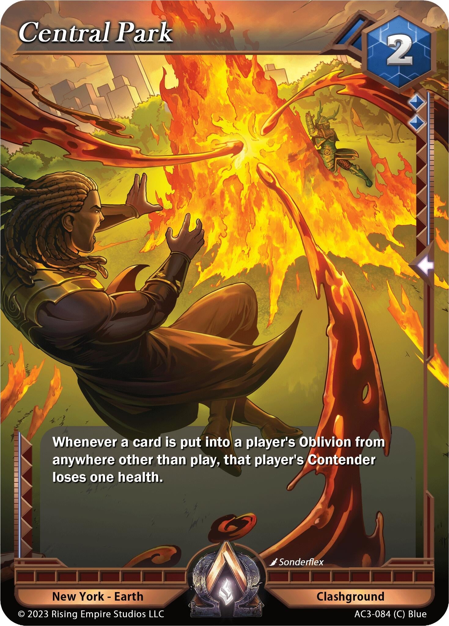 Image for Central Park (Unrivaled) (AC3-084) - Alpha Clash