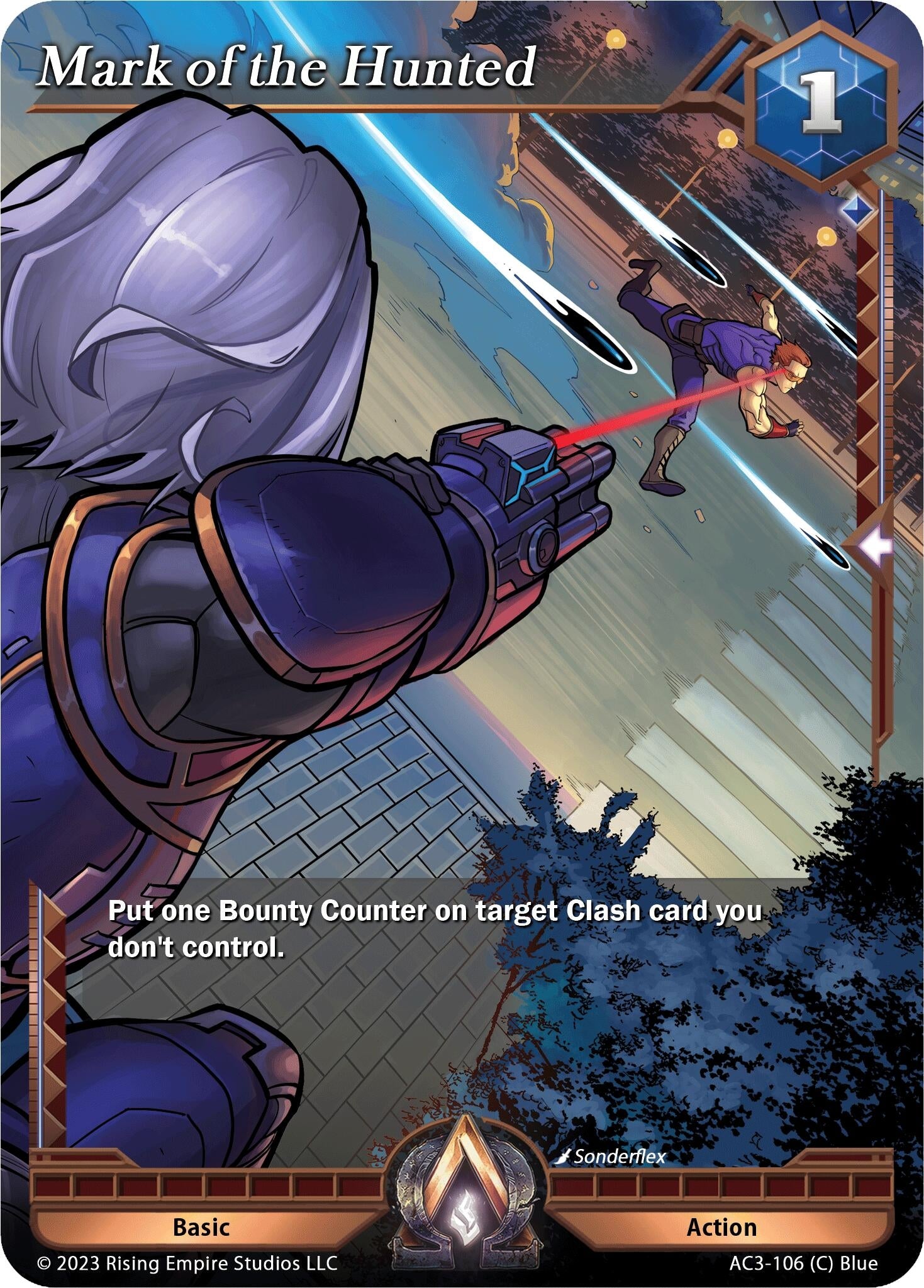 Image for Mark of the Hunted (Unrivaled) (AC3-106) - Alpha Clash