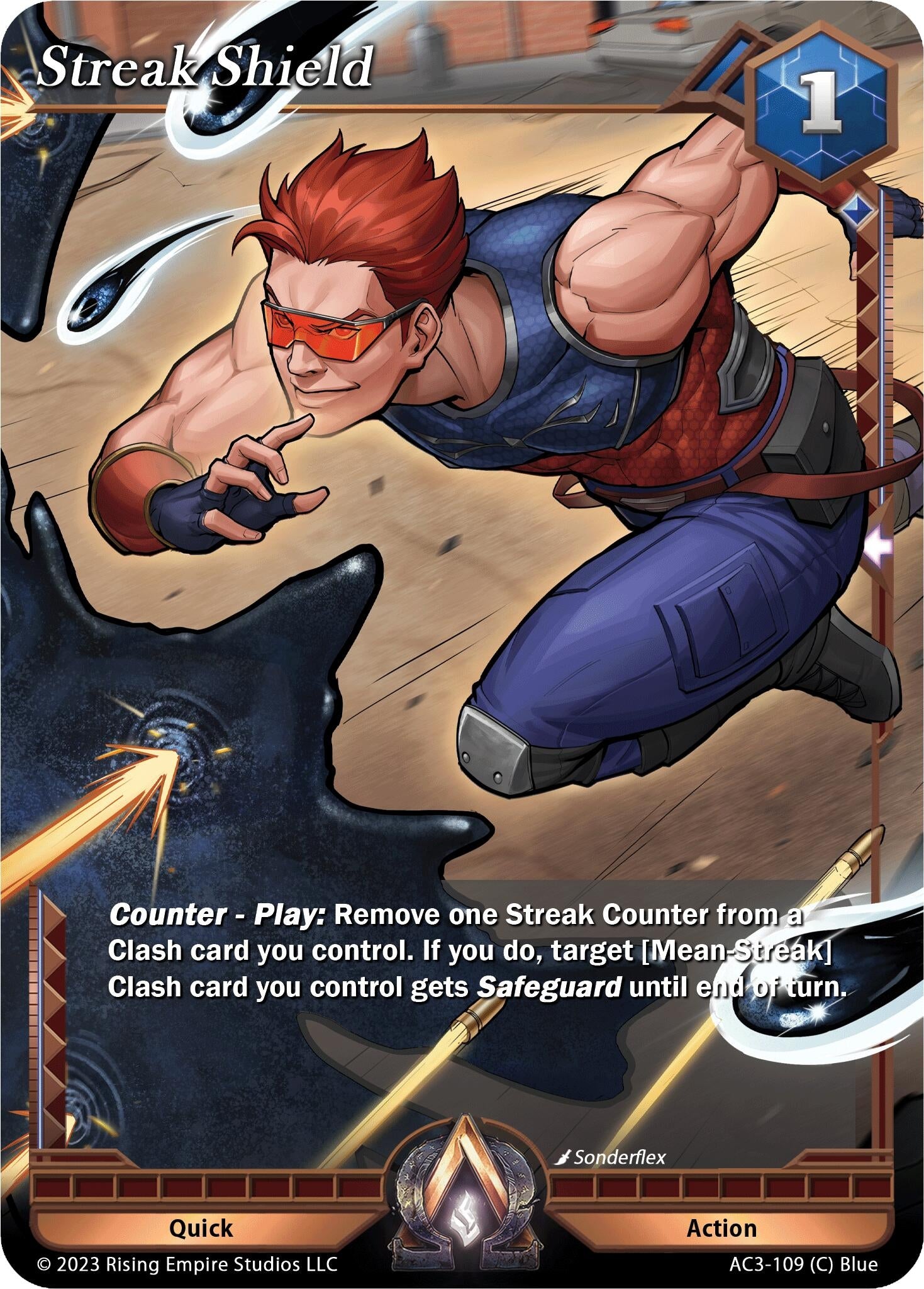 Image for Streak Shield (Unrivaled) (AC3-109) - Alpha Clash
