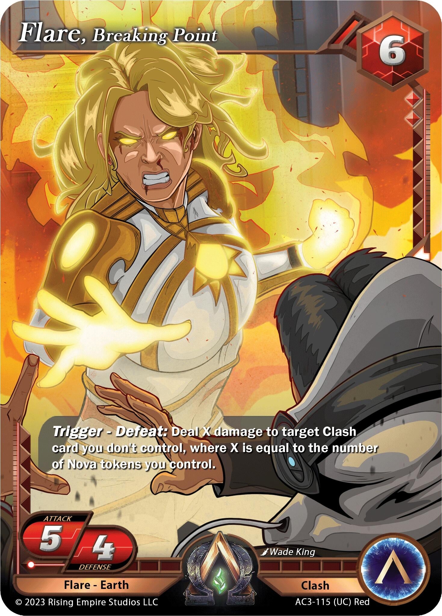 Image for Flare, Breaking Point (Unrivaled) (AC3-115) - Alpha Clash